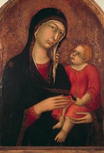 Madonna mit Kind von Simone Martini