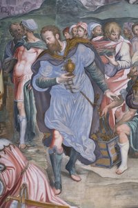 Die Anbetung der Könige, Presbyterium, 1578-82 (Detail)