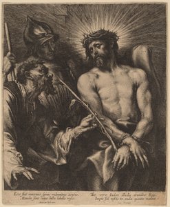 Christus mit Dornen gekrönt von Sir Anthony van Dyck and Lucas Emil Vorsterman