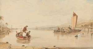 Tote Stille: Boote vor Cowes Castle