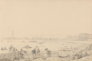 Album mit 30 Ansichten in Tirol und Italien: Livorno, Villa Caprille - Gesamtansicht 1. September 1841