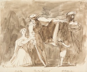 Szene aus Quentin Durward