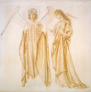 Liebe bringt Alkestis aus dem Grab zurück, 1863 von Sir Edward Coley Burne Jones