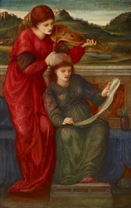 Musik, 1877 von Sir Edward Coley Burne Jones
