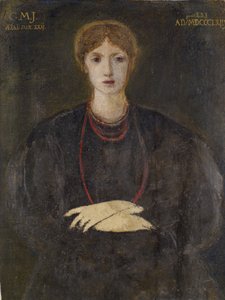 Porträt von Georgiana Burne-Jones 1840-1920, 1863 von Sir Edward Coley Burne Jones