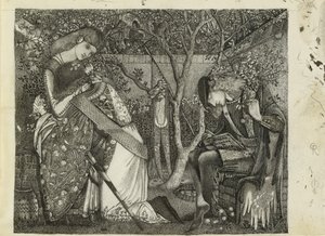 Der Abschied des Ritters, 1858
