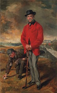 Porträt von John Whyte-Melville, von Bennochy und Strathkinness 1797-1883 von Sir Francis Grant