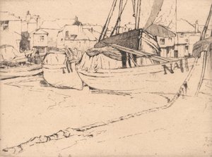 Seine-Boote, St. Ives, Cornwall