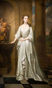 Porträt von Mary, Marchioness of Rockingham von Sir Godfrey Kneller