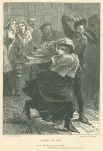Illustration für Die lustigen Weiber von Windsor