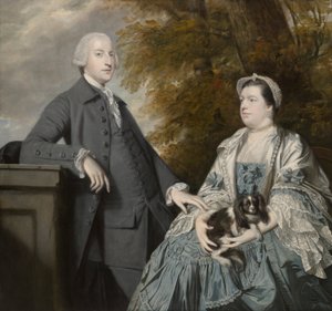 Porträt von Herrn und Frau Godfrey Wentworth von Sir Joshua Reynolds
