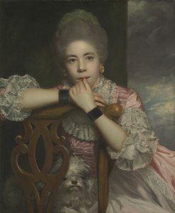 Mrs. Abington als Miss Prue in "Love for Love" von William Congreve von Sir Joshua Reynolds RA