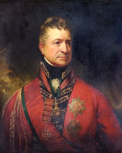 Porträt von Generalleutnant Sir Thomas Picton, britischer Soldat von Sir William Beechey