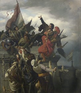 Das Selbstopfer von Titusz Dugovics, 1859