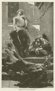 Niobe mit ihren Kindern