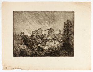 Karren und Ruinen