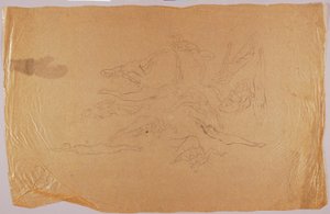 Schwimmende Akte von Solon H. Borglum
