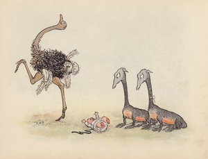 Illustration für Little Twin Dragons von S Rosamond Praeger von Sophia Rosamond Praeger