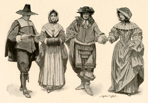 Kleidung in der Zeit von 1620-1670, 1903, 1937