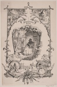 Großmutters Huhn. Aus J. C. Gerson: Schule und Zuhause, Nr. 2