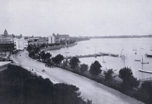 Bay Esplanade, Durban (s/w Foto)