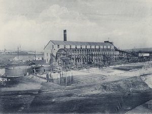 City and Suburban Gold Mining Company, Neue Batterie und Cyanidwerke von South African Photographer