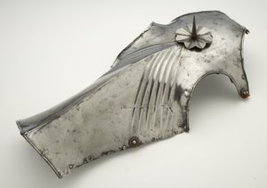 Gotischer Shaffron, Pferdekopfrüstung