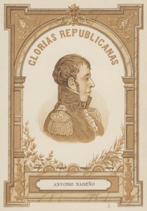 Antonio Narino, kolumbianischer militärischer und politischer Führer von Spanish School