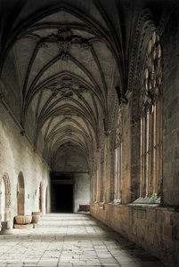 Kreuzgang der Kathedrale Santa Maria de la Asuncion von Spanish School