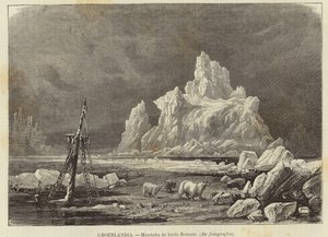 Grönland - Berg aus treibendem Eis von Spanish School