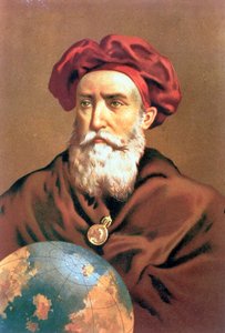 Vasco da Gama (ca. 1469-1525) portugiesischer Navigator von Spanish School