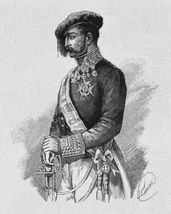 Porträt des karlistischen Generals Tomás de Zumalacárregui (1788-1835)