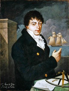 Porträt von Don Juan de Dios Parreno y Pardo von Spanish School