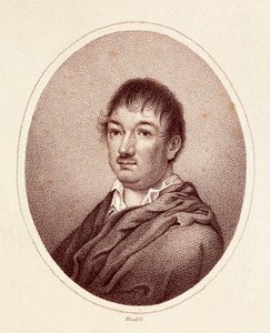 Porträt von Leandro Fernandez de Moratin (1760-1828), spanischer Schriftsteller. Gravur 19. Jahrhundert. Nationalbibliothek von Madrid.