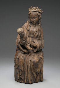Sitzende Figur der Jungfrau mit dem Christuskind