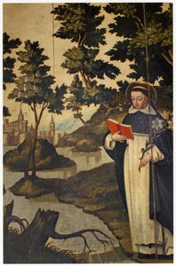 St. Dominikus mit der Lilie, 17. Jahrhundert