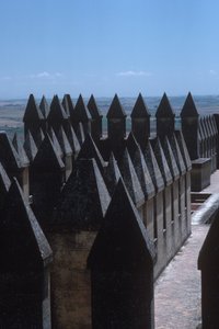Die Burgzinnen von Spanish School