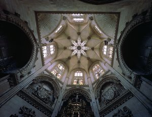 Die Decke der Capilla del Condestable, spätes 15. Jahrhundert
