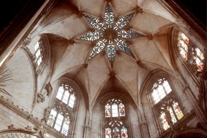 Die Decke der Capilla del Condestable, spätes 15. Jahrhundert