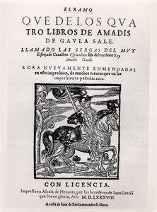 Titelseite von Amadis de Gaula, 1588 von Spanish School