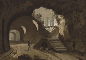 Unterirdische Gänge des Kolosseums, Rom von Spanish School