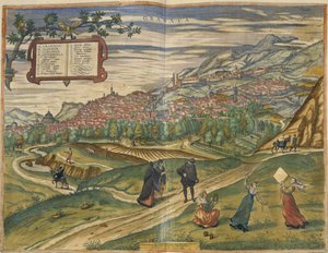 Ansicht von Granada von Spanish School