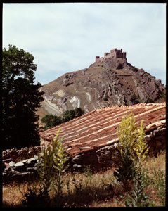 Ansicht der Burg, 9.-12. Jahrhundert