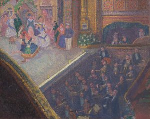 Ballettszene aus "Am Strand" von Spencer Frederick Gore