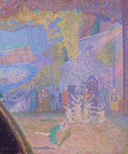 Der Tanz des Geistes von Irland, Alhambra Music Hall, 1910 von Spencer Frederick Gore
