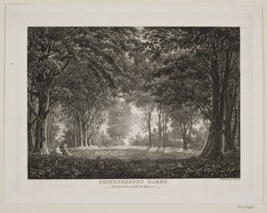 Prinzessinnenhügel im Schlossgarten von Fredensborg von Søren Henrik Petersen