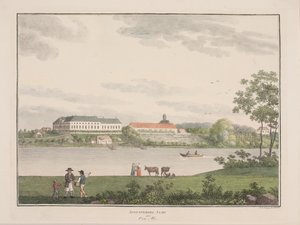 Schloss Augustenborg auf der Insel Als von Søren L. Lange
