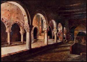 Italienische Kathedralen: Toscanella, Blick über das Kirchenschiff von San Pietro von Stafford Leake