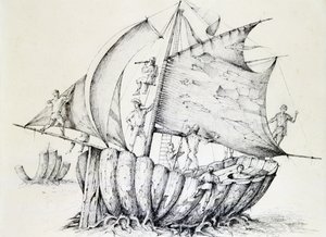 Das Schiff, ca. 1850-1890 von Stanislas Lepine