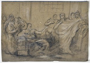 Studie einer antiken Szene von Stanislas Torrents y de Amat